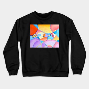 abstract Paris Crewneck Sweatshirt